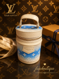 Master Quality Blue Monogram Mini Vanity Case Charm – Luxury Collection