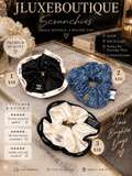 Designer-Inspired CC & GG Luxury Hair Tie/Scrunchie – $10 Each