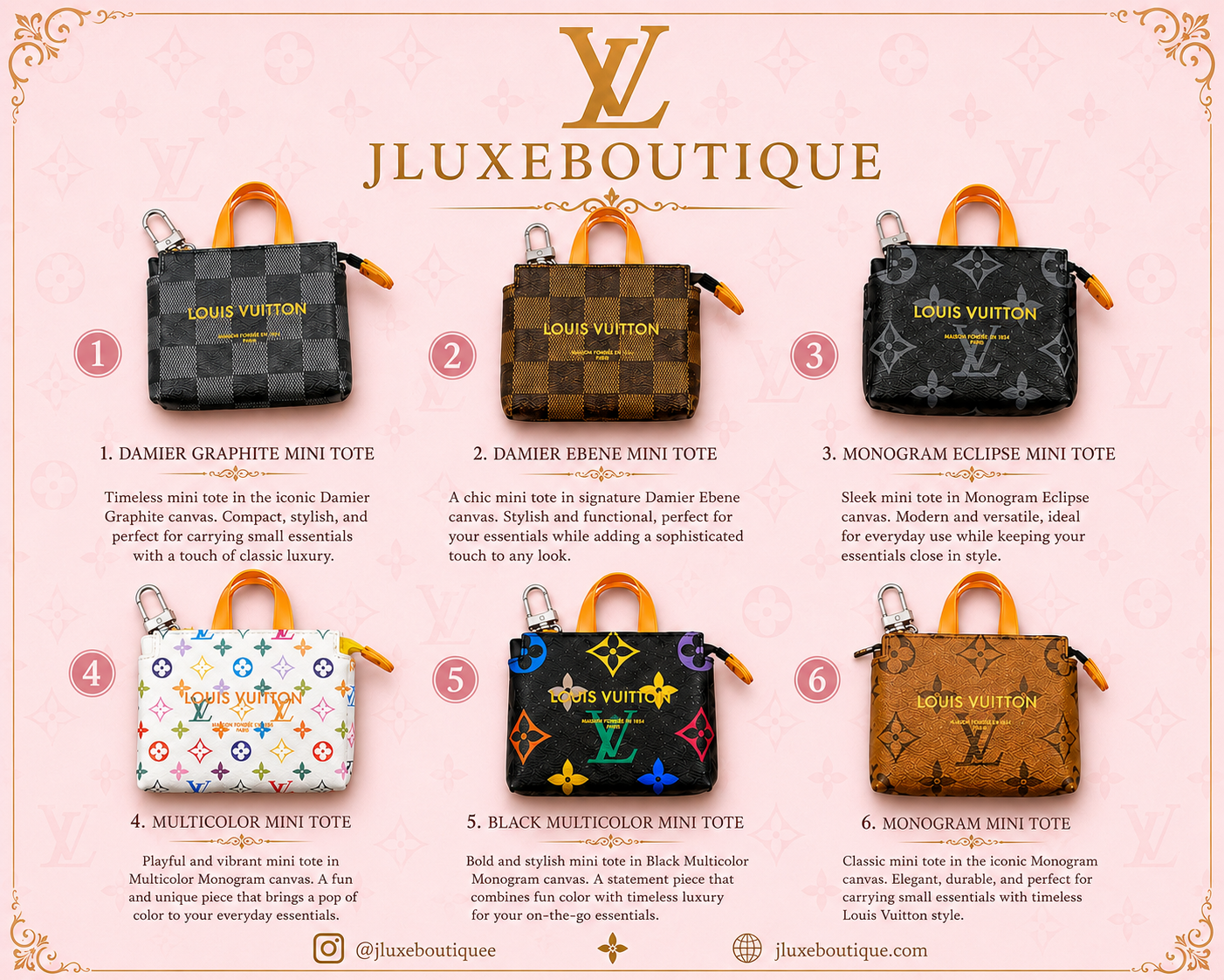 Mini Tote Master Quality LV