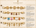 Master Quality LV Charm Chain