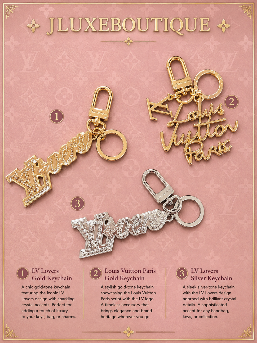LV Keychain