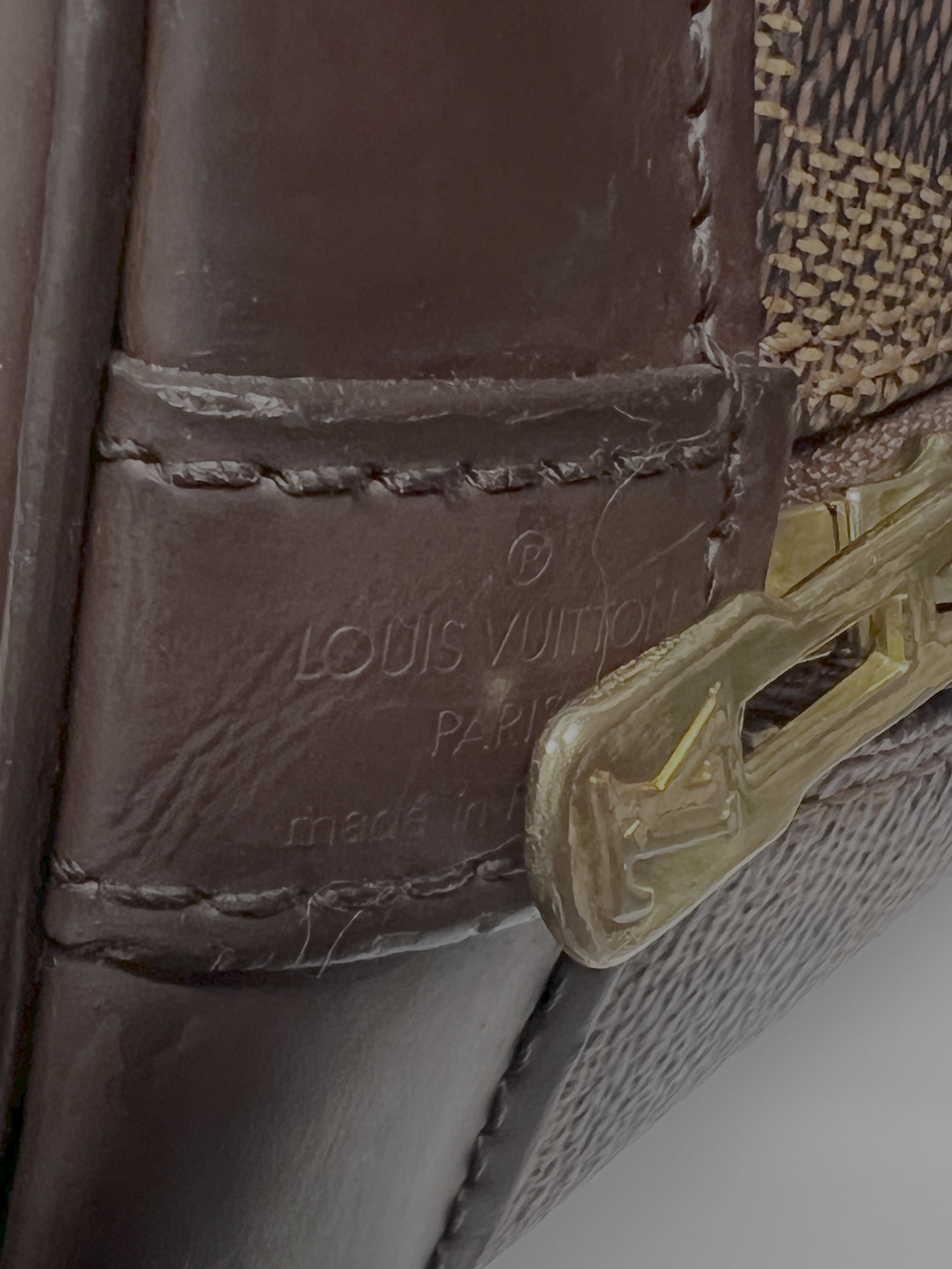 Louis Vuitton Damier Ebene Alma PM
