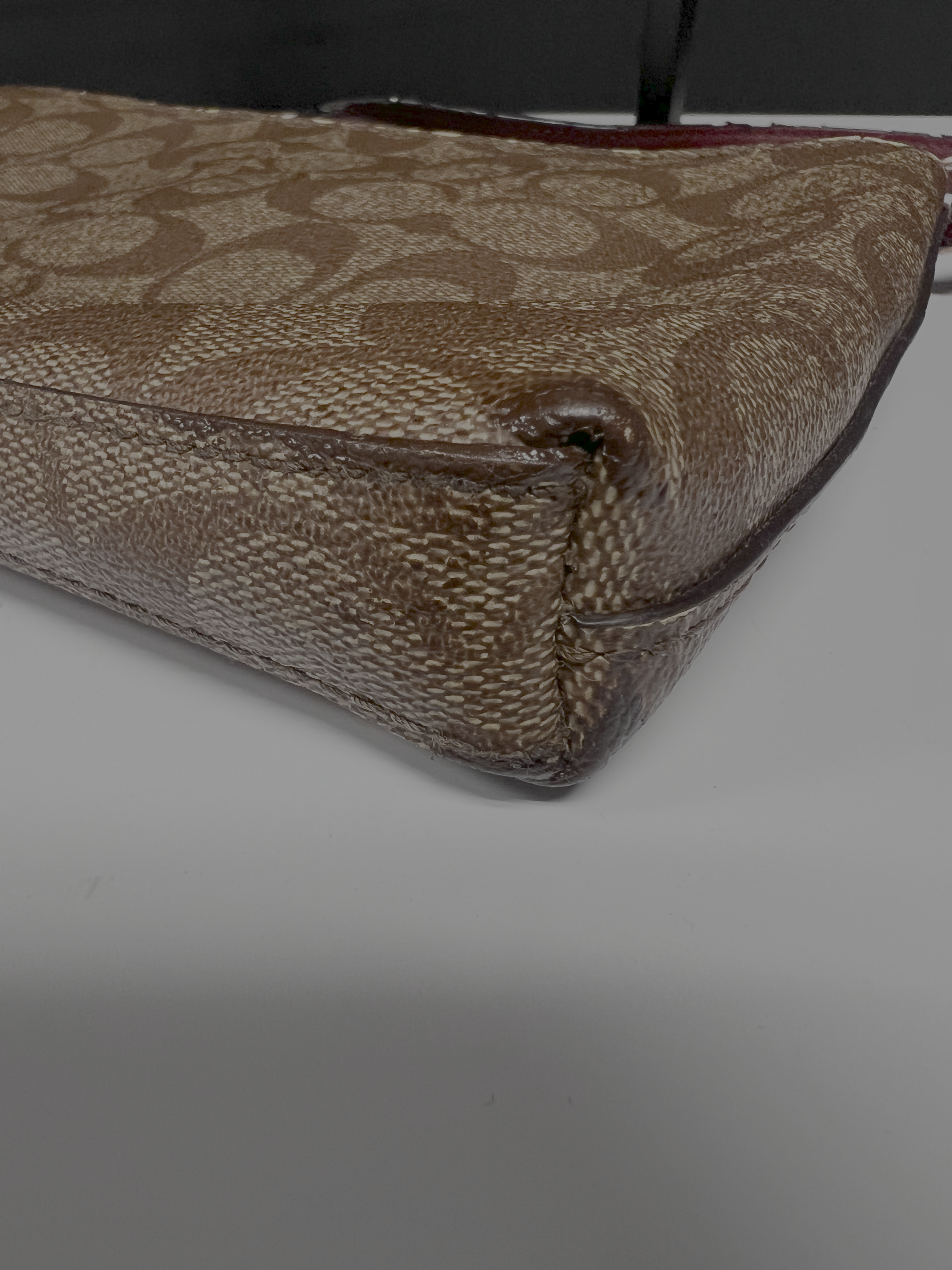 Coach Signature Canvas Graffiti Shoulder Bag