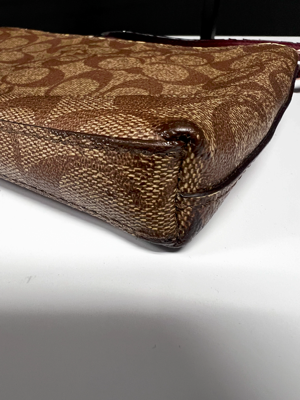 Coach Signature Canvas Graffiti Shoulder Bag