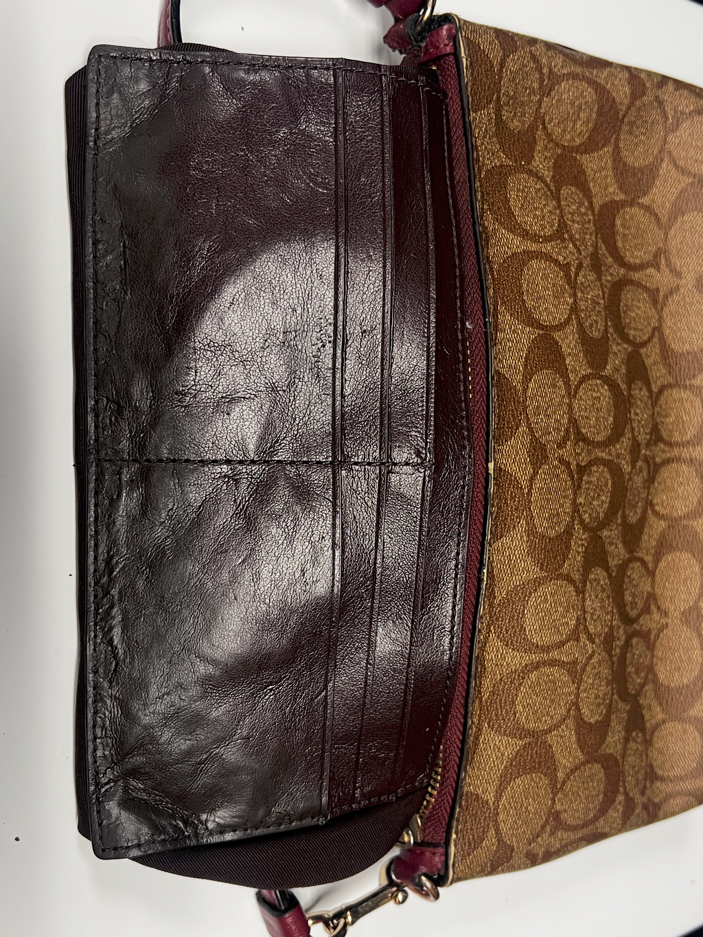 Coach Signature Canvas Graffiti Shoulder Bag