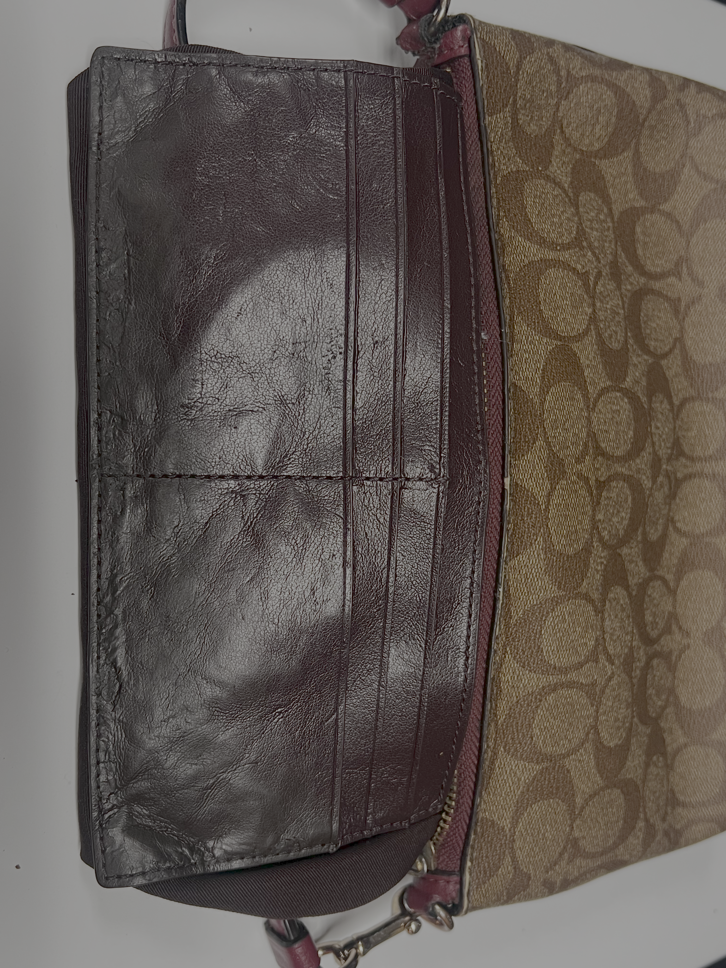 Coach Signature Canvas Graffiti Shoulder Bag