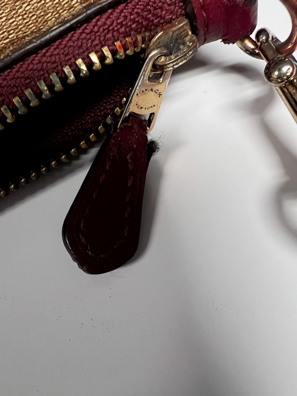 Coach Signature Canvas Graffiti Shoulder Bag