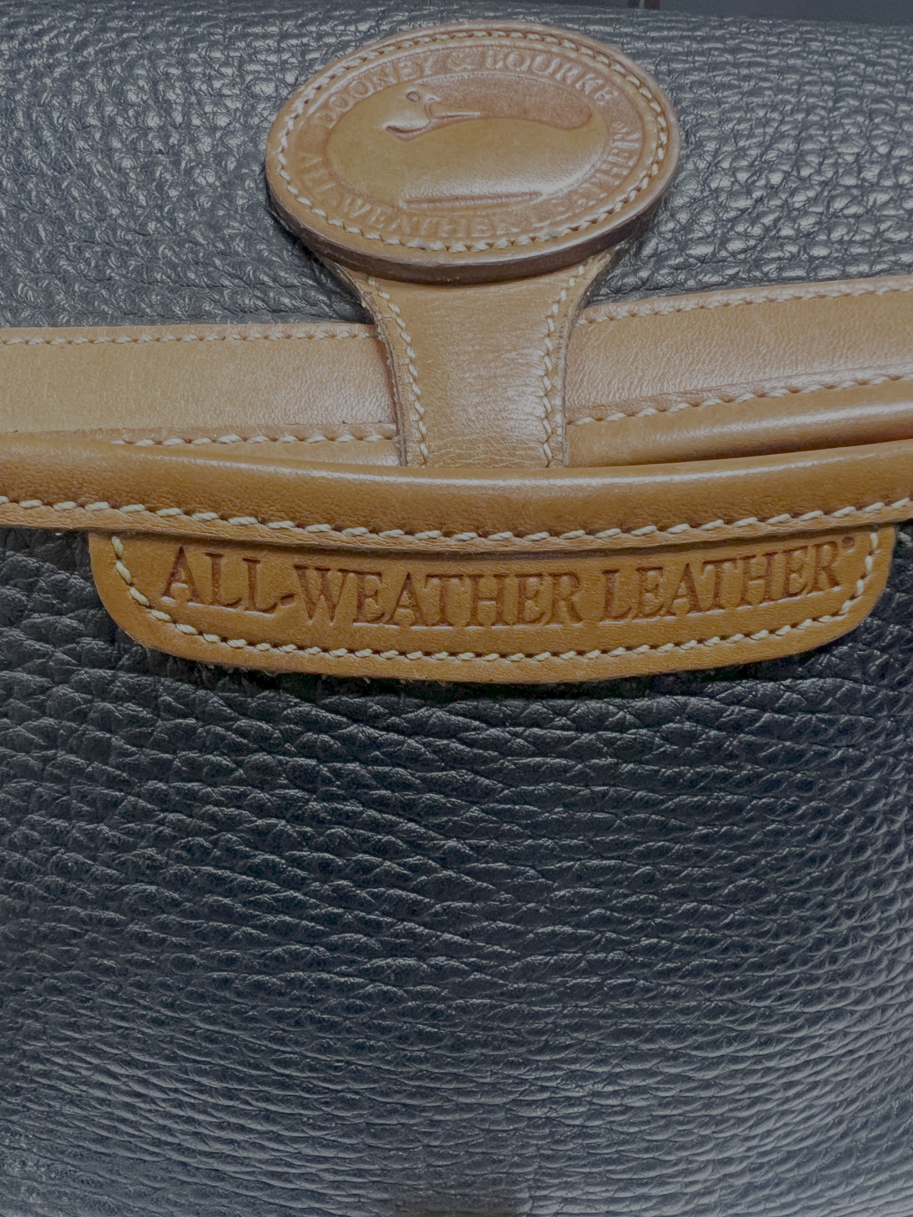Vintage Dooney & Bourke Carrier Bag (AWL) All Weather Leather
