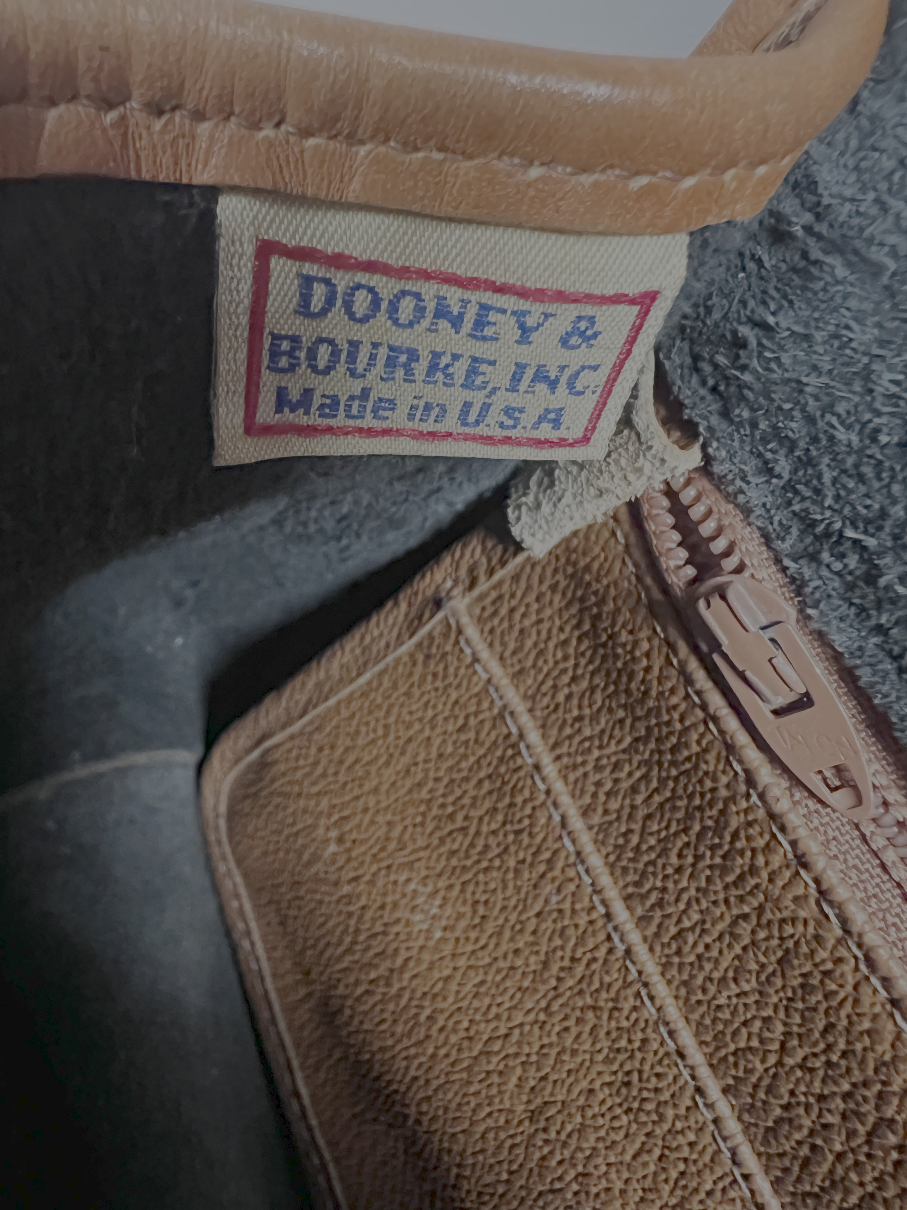 Vintage Dooney & Bourke Carrier Bag (AWL) All Weather Leather
