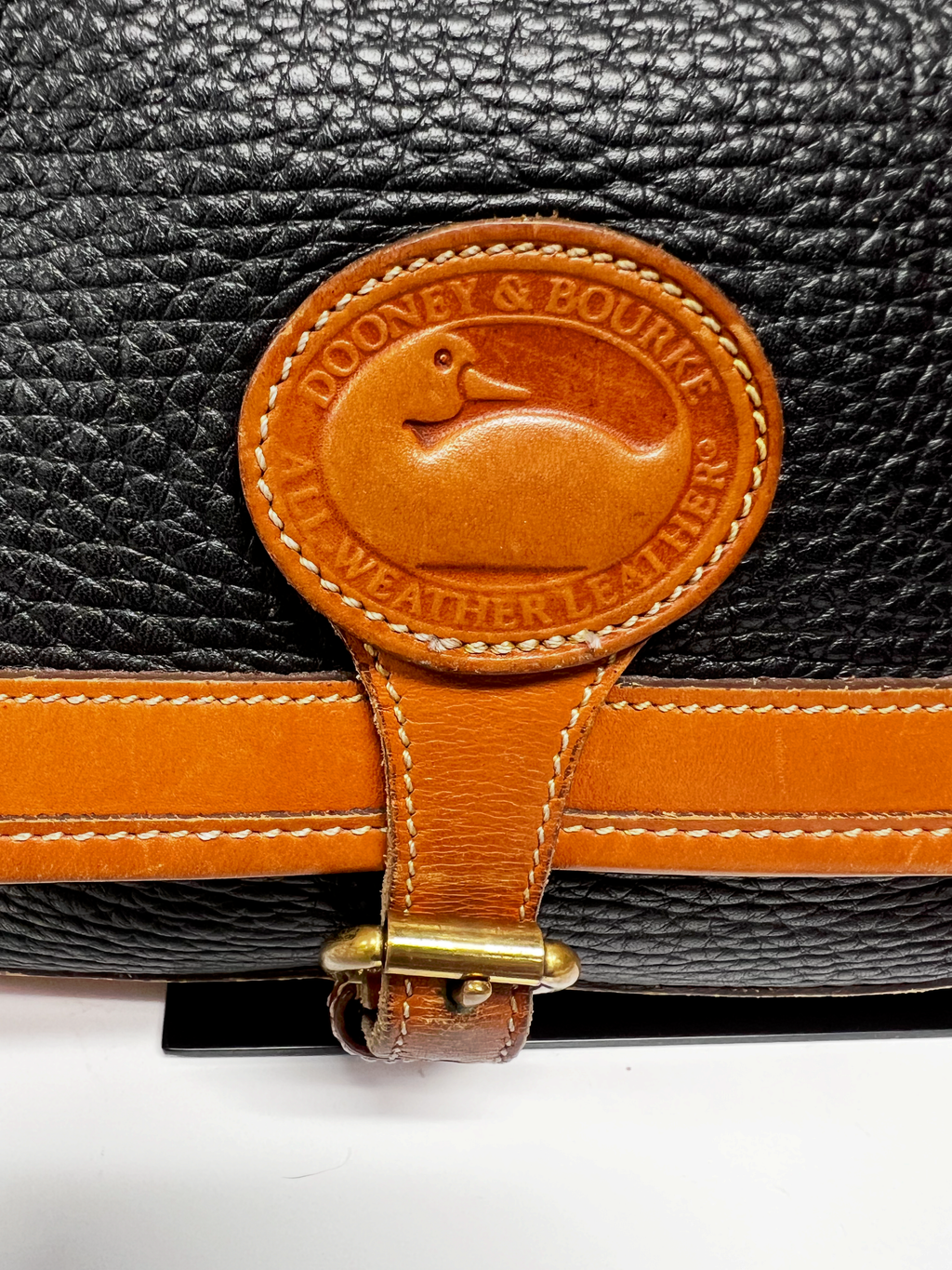 Vintage Dooney & Bourke Carrier Bag (AWL) All Weather Leather