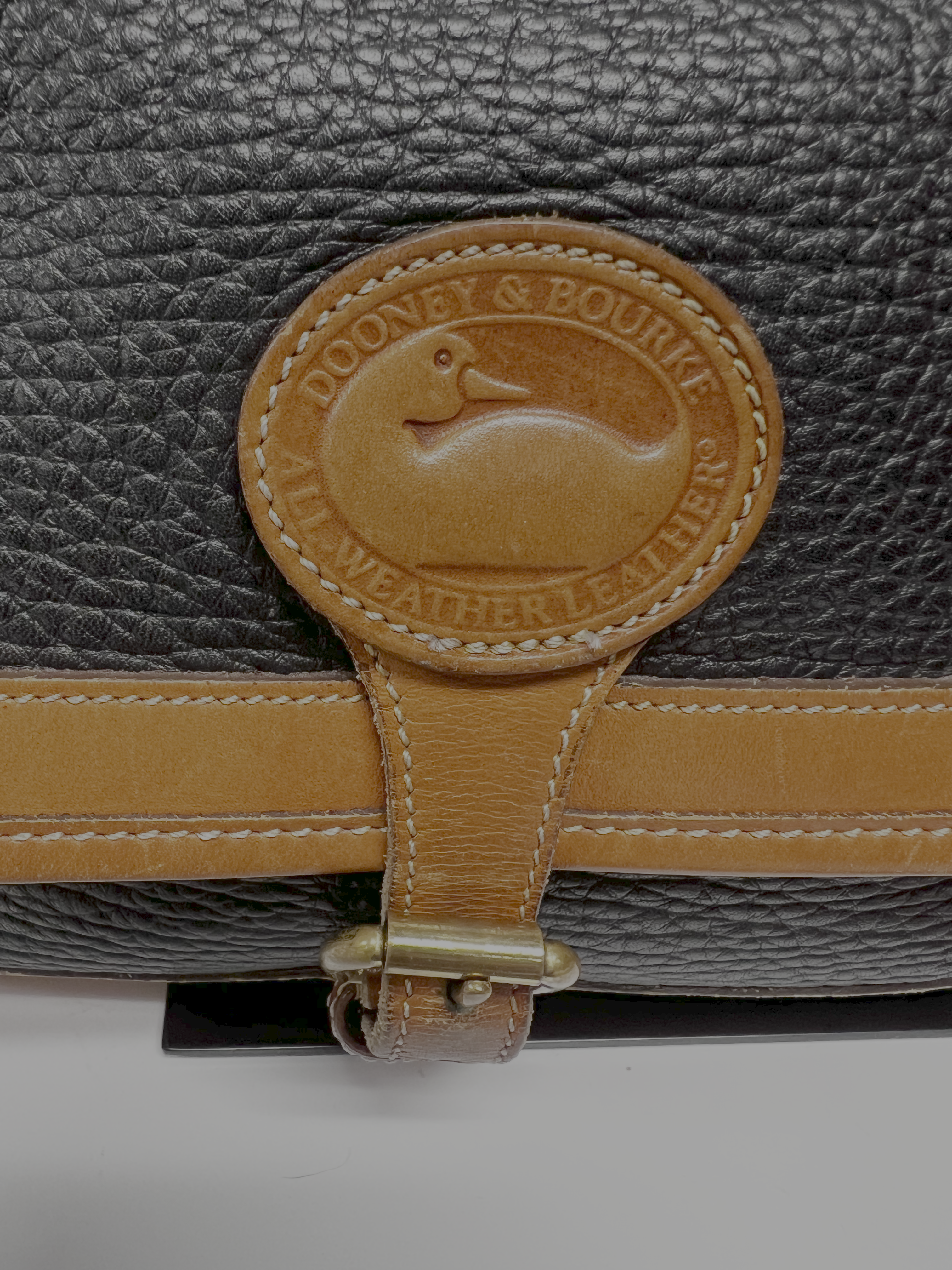 Vintage Dooney & Bourke Carrier Bag (AWL) All Weather Leather