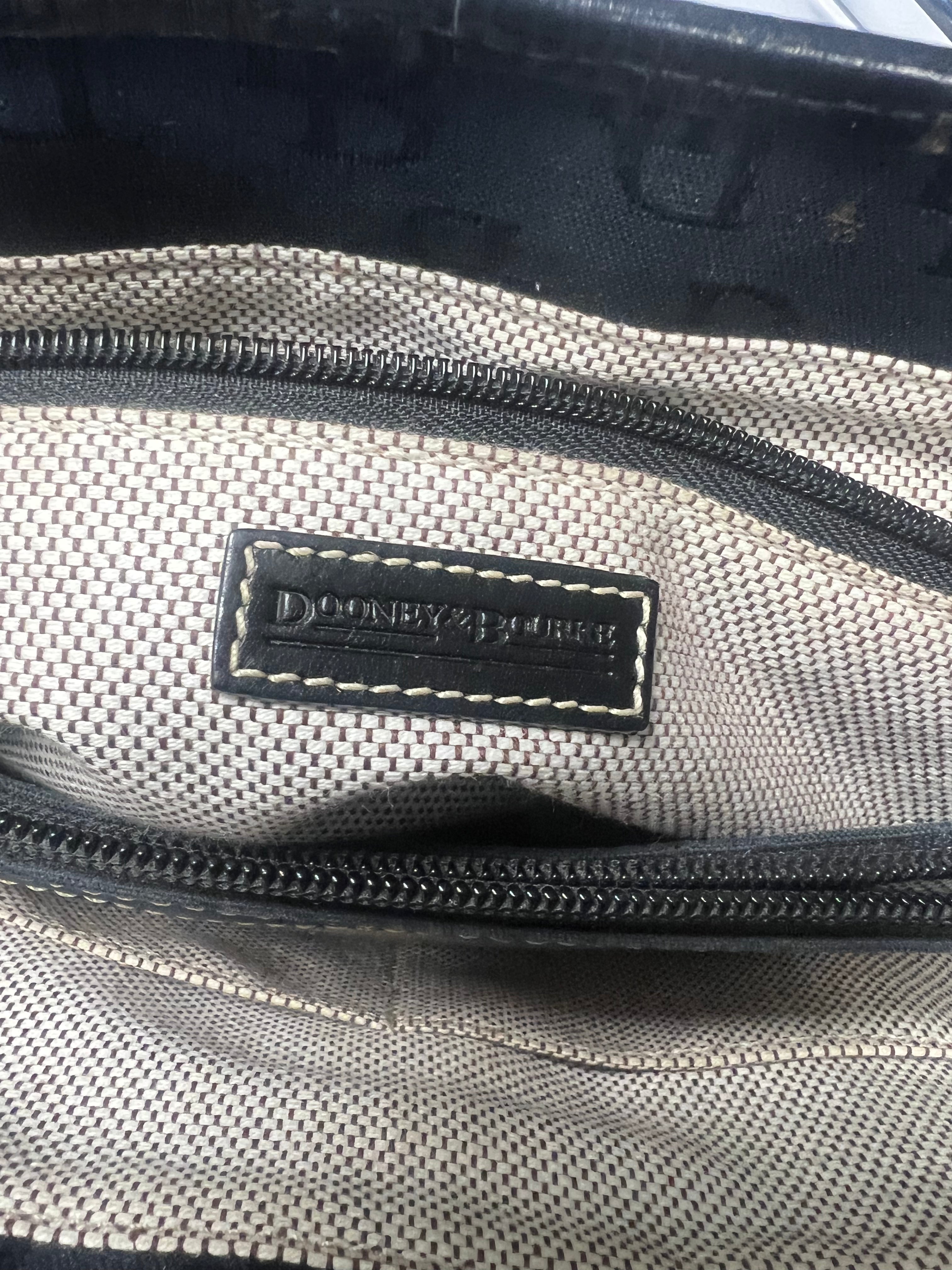 Dooney & Bourke Signature Logo Jacquard Tote Pre-Owned