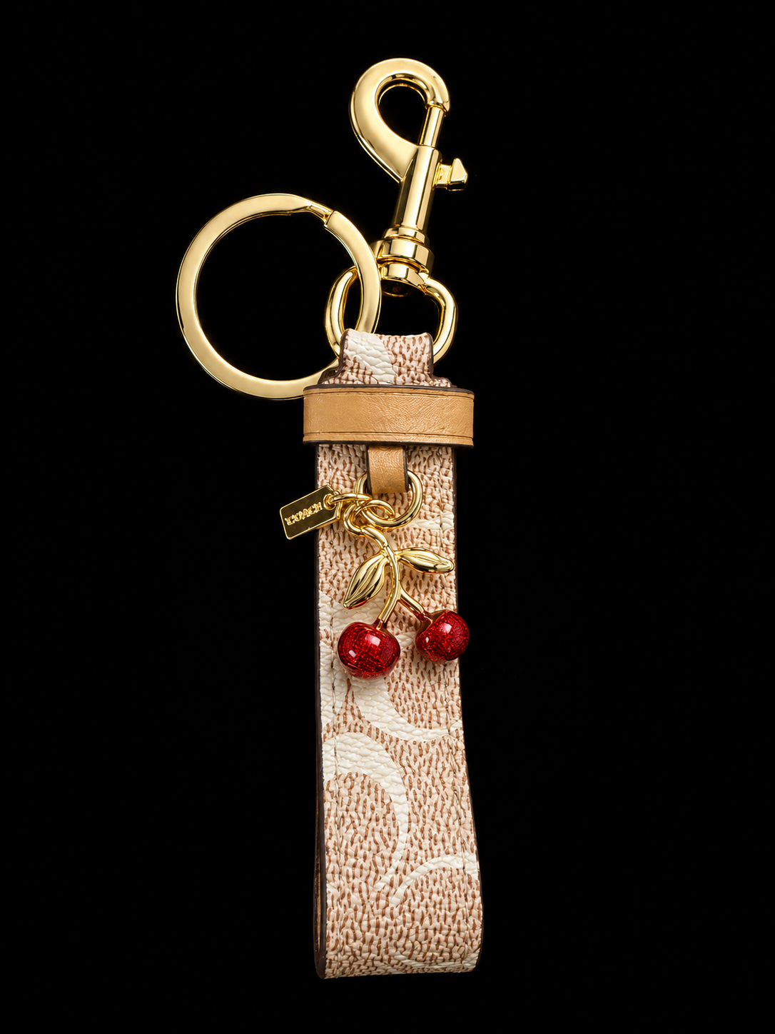 Loop Bag Charm with Cherry-pre-order