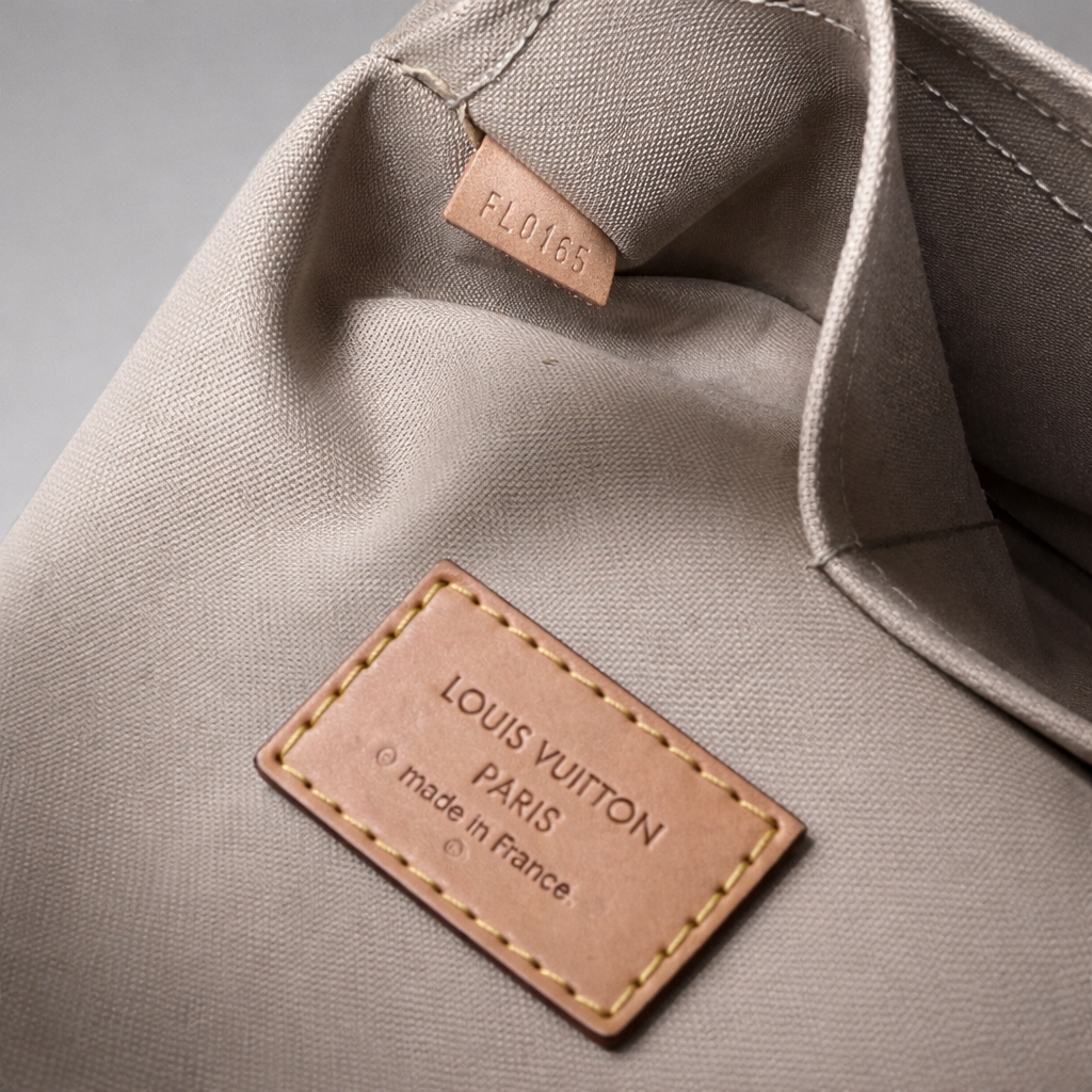 Louis Vuitton Riviera PM / Damier Azur coated canvas (gently loved)