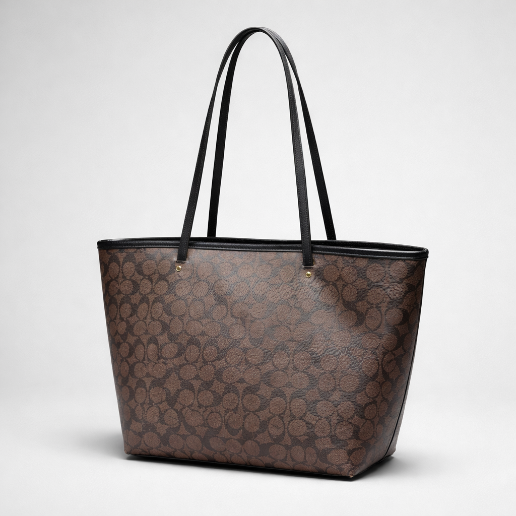 Coach Signature Street Zip Tote (F34104)