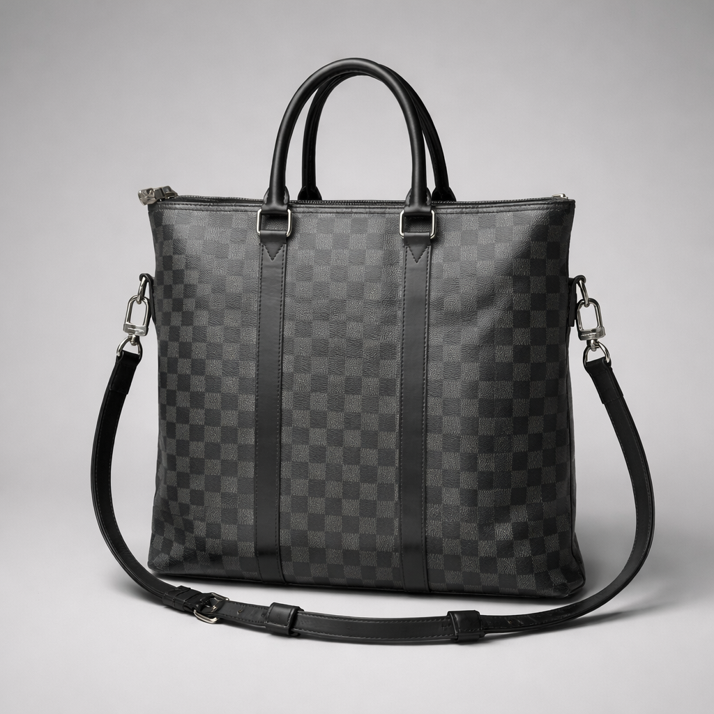 (14) Louis Vuitton Damier Graphite Anton Tote (Model No. N40000) (Pre-Owned)