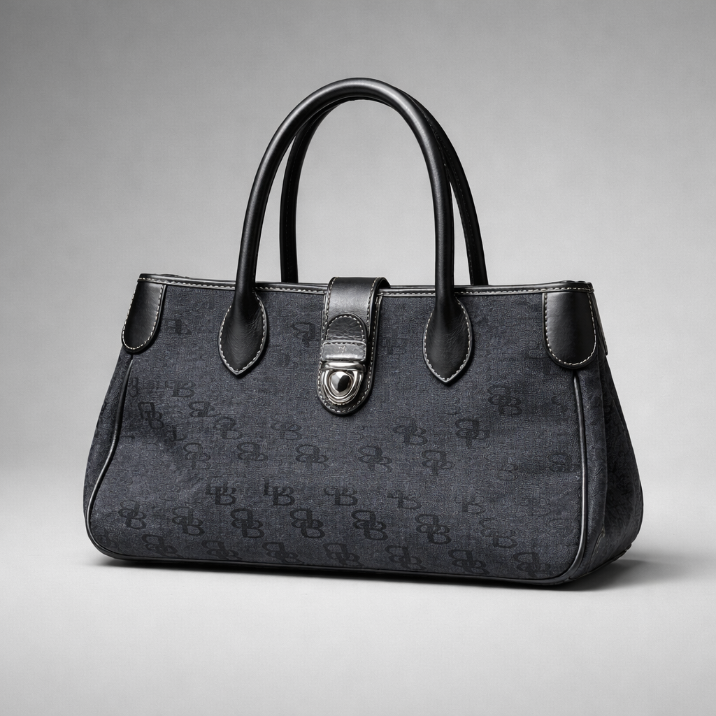 Dooney & Bourke Signature Logo Jacquard Tote Pre-Owned