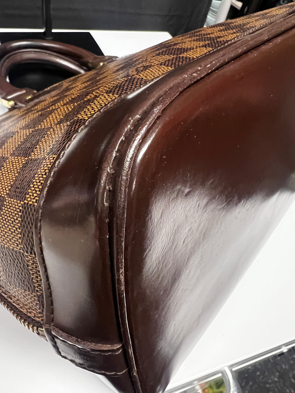 Louis Vuitton Damier Ebene Alma PM (2004)