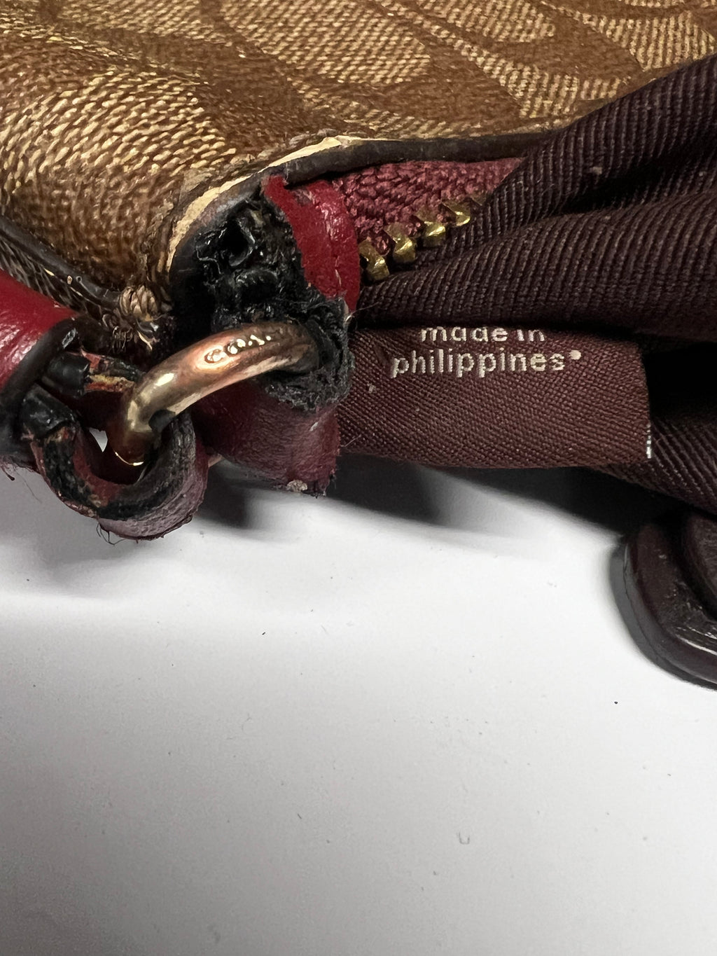 Coach Signature Canvas Graffiti Shoulder Bag
