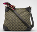 Gucci GG Monogram Green Signature Hobo Shoulder Bag (Pre-Owned)