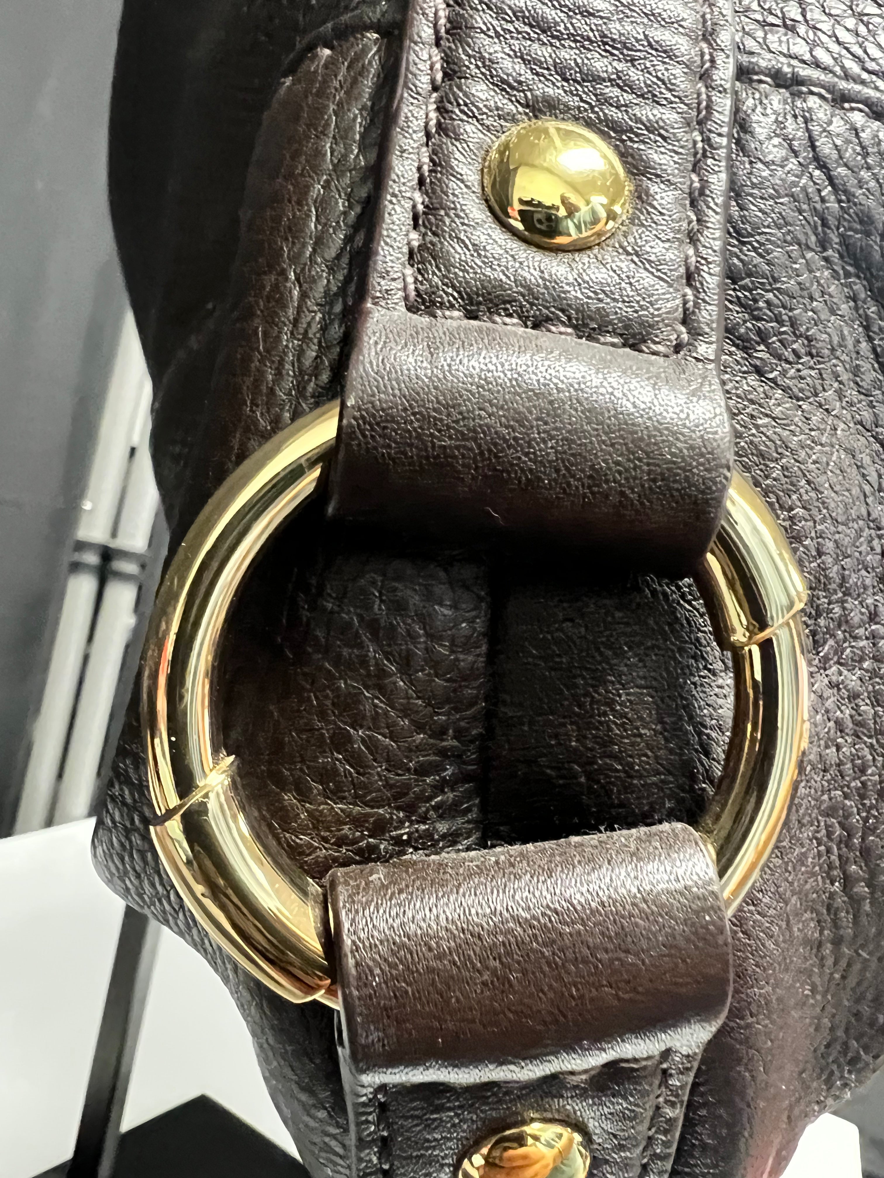 Michael Kors Fulton Large Pebbled Leather Shoulder Bag (Pre-Owned)