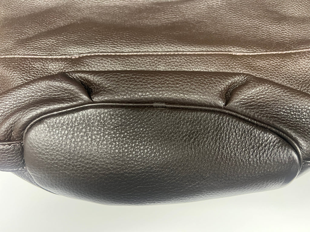 Michael Kors Fulton Large Pebbled Leather Shoulder Bag (Pre-Owned)