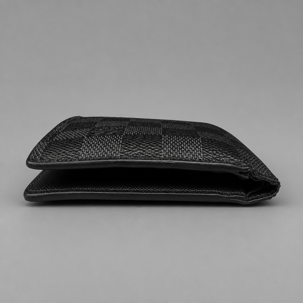 Louis Vuitton Portefeuille Amerigo Bifold Wallet Canvas in Damier Graphite Men's Wallet