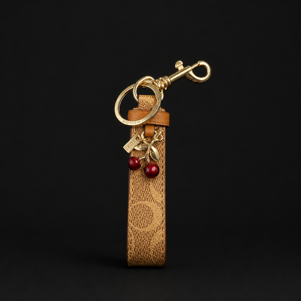 Loop Bag Charm with Cherry-preorder