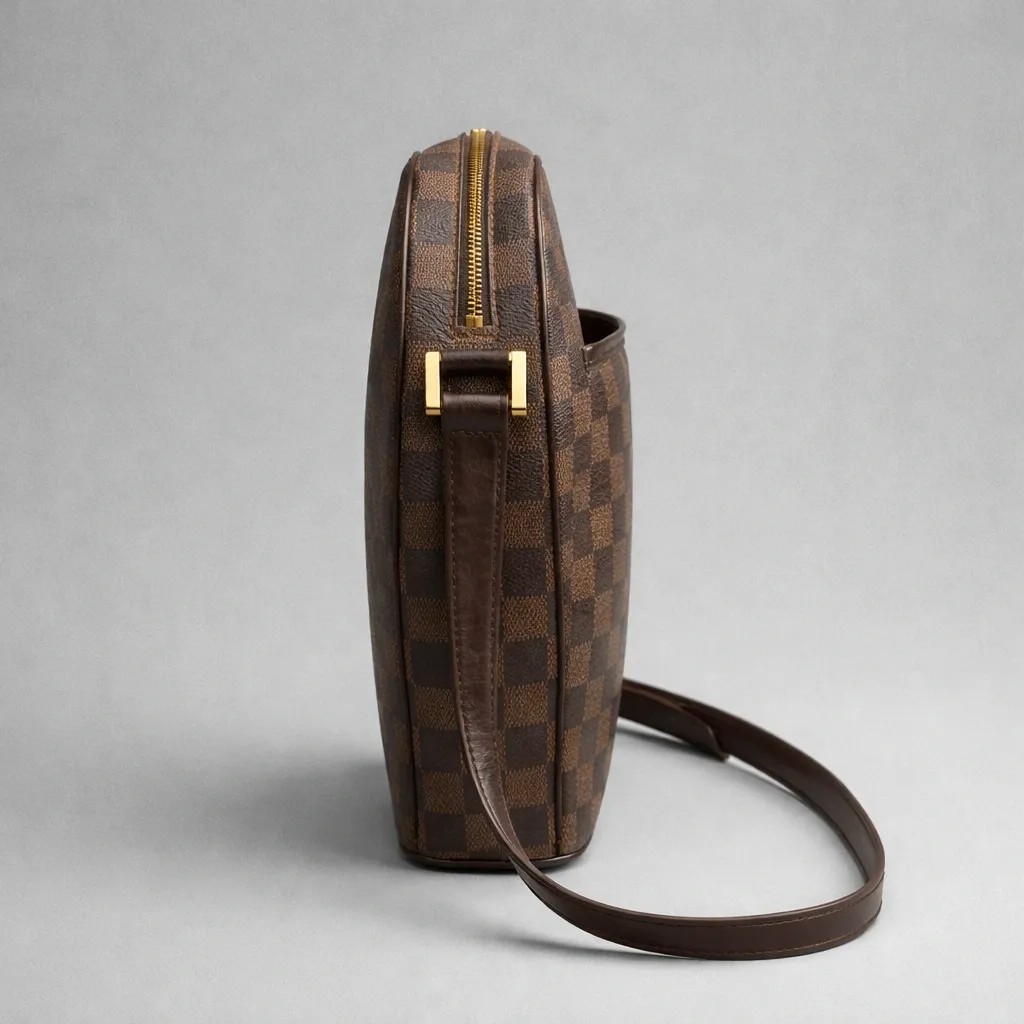 (2002) Louis Vuitton Ipanema GM Damier Ebène shoulder bag