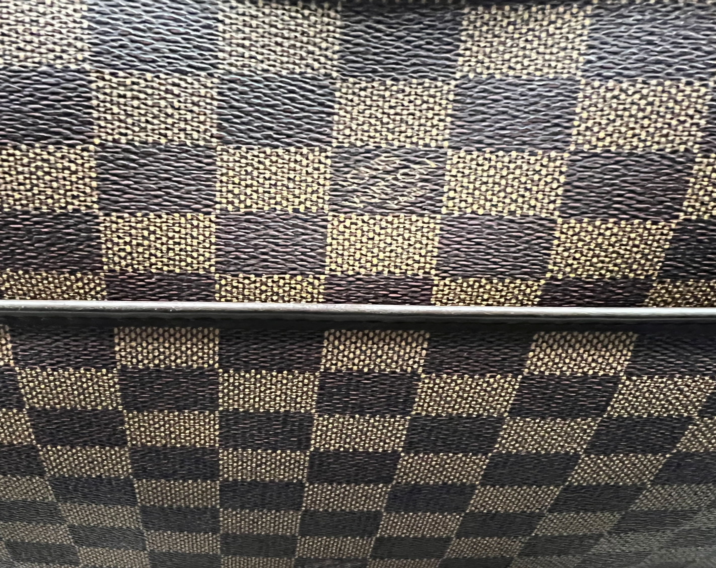 (2002) Louis Vuitton Ipanema GM Damier Ebène shoulder bag