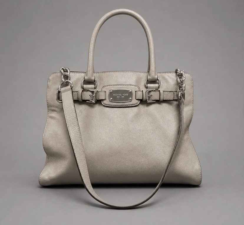 Michael Kors Hamilton Soft Leather Satchel