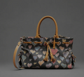 Y2K-era Dooney & Bourke Rainbow Hearts Collection Satchel