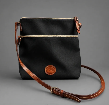 Dooney & Bourke Black Nylon Crossbody Bag