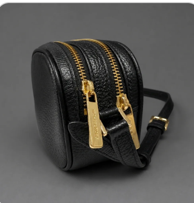 Michael Kors Fulton Double Zip Leather Crossbody Bag