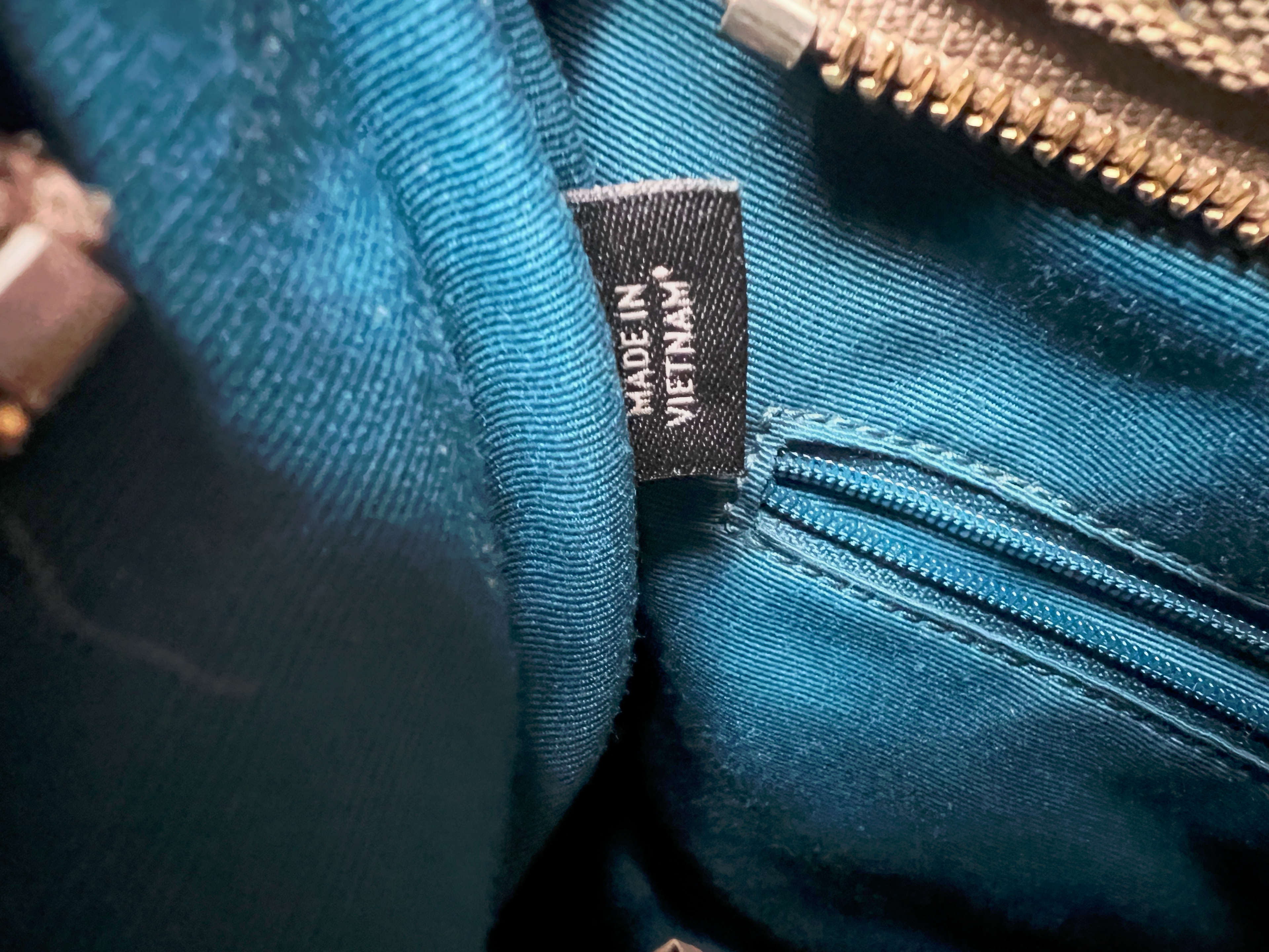 Coach Signature Zip-Top Tote Bag